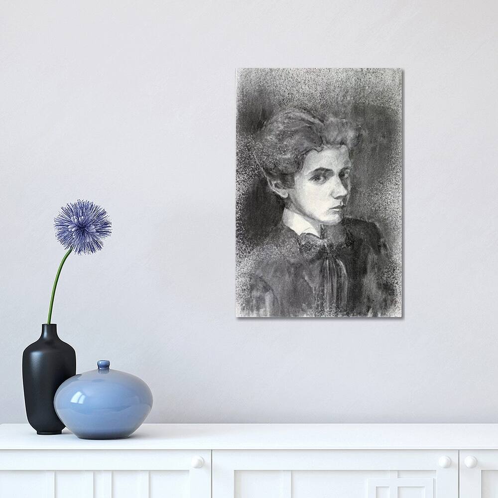 iCanvas "Self-Portrait IV" by Egon Schiele Canvas Print