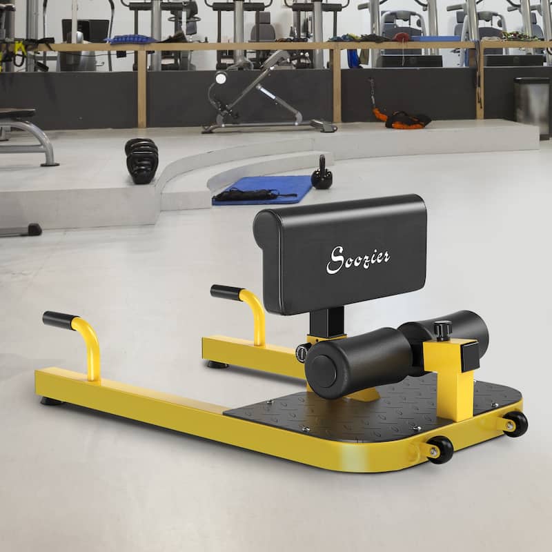 Soozier 3-in-1 Padded Push Up Sit Up Deep Sissy Squat Machine