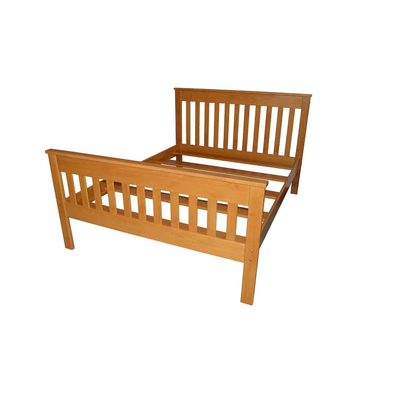 Harmony Solid Pine Queen Bed