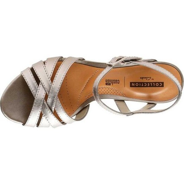 Clarks adriel wavy pewter discount