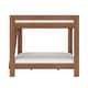 preview thumbnail 4 of 15, Olympic Queen over Queen Bunk Bed with Ladder on End