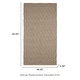 preview thumbnail 51 of 61, Outdoor 52.75"W 140 Gallon Patio Oversize Wicker Storage Bench Deck Box - 52.75"W x 29"D x 26"H