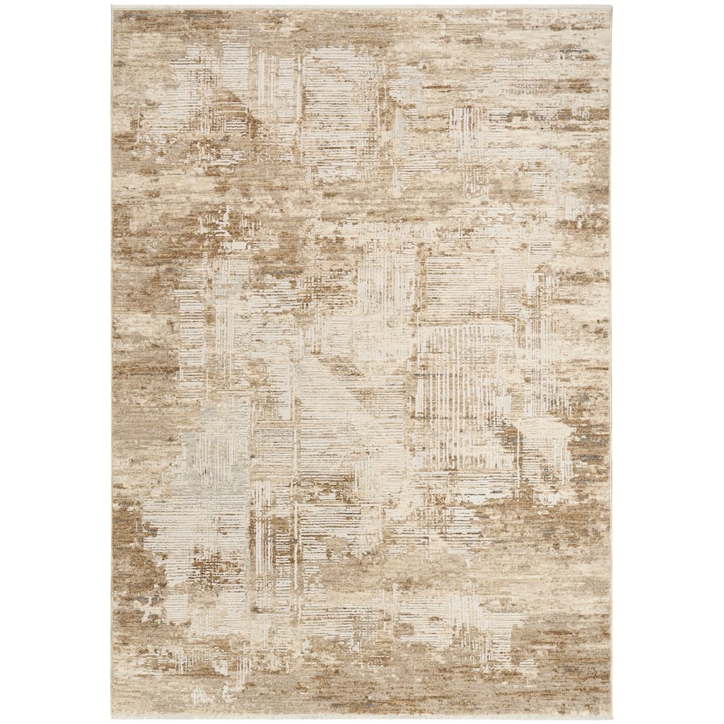 Calvin Klein CK078 Summit Mocha Ivory Multi-toned Indoor Rug