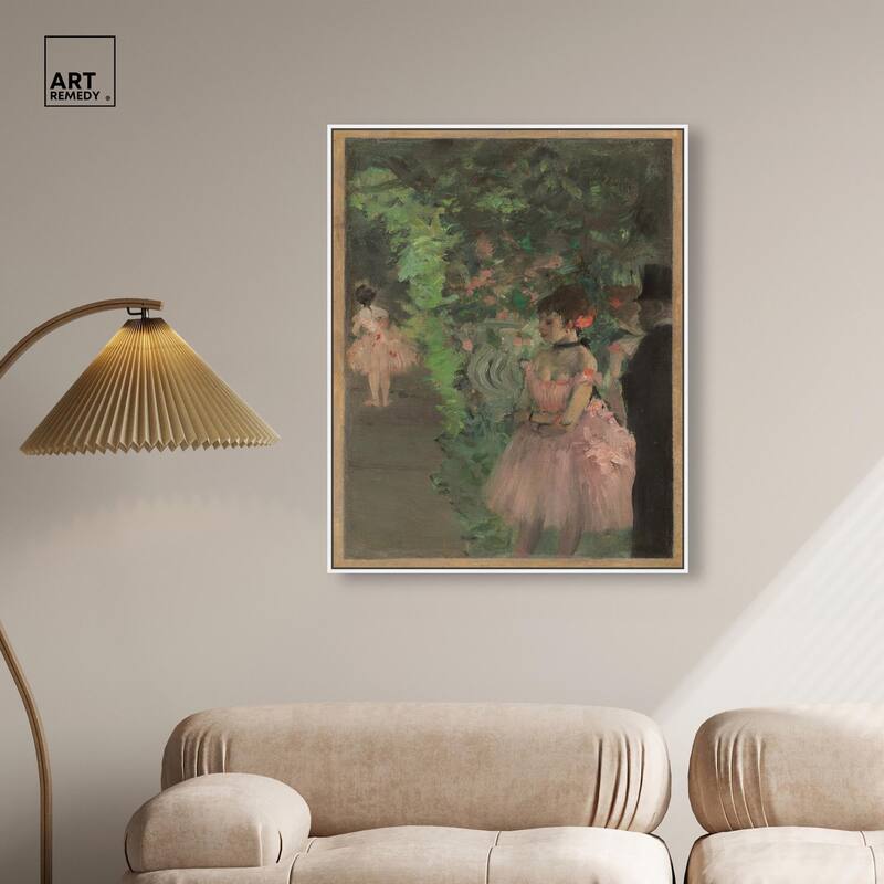 Dancers Backstage Canvas by Art Remedy