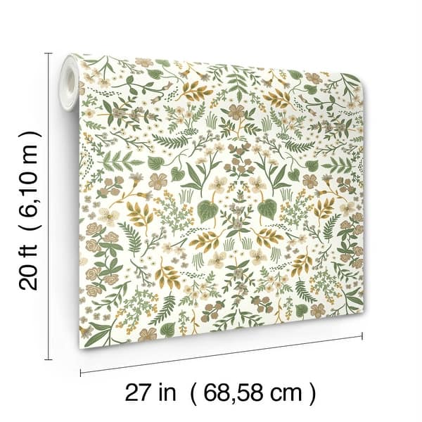 Wildwood Linen Peel and Stick Wallpaper