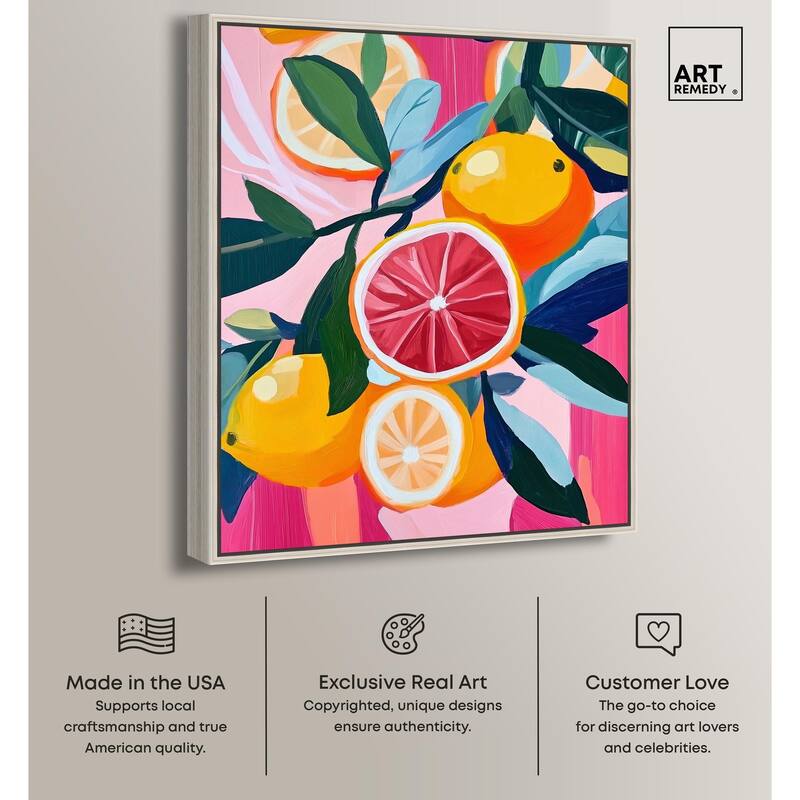 Juicy Paradox I Canvas by Art Remedy