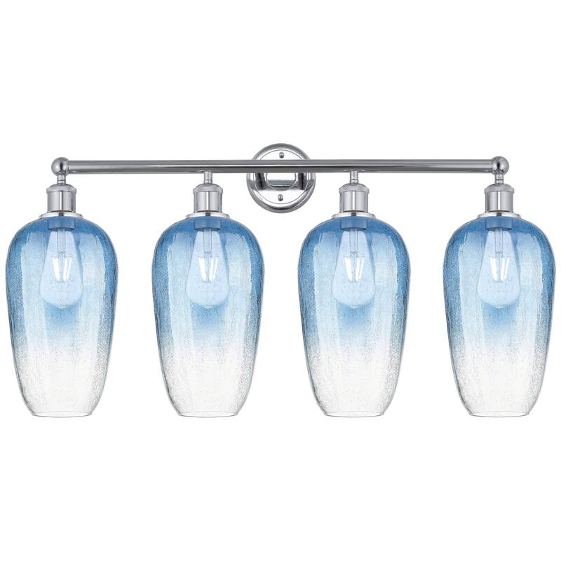 Innovations Lighting Endless Possibilities Edison - Brookhaven Flute - 4 Light 34" Bath Vanity Light