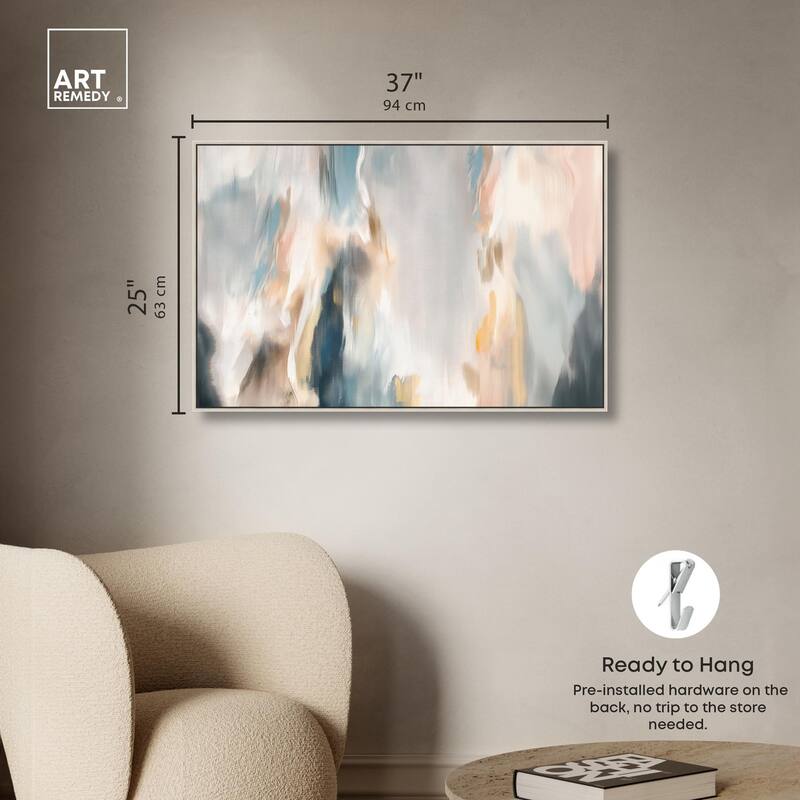 Gilded Gorge III Canvas by Art Remedy