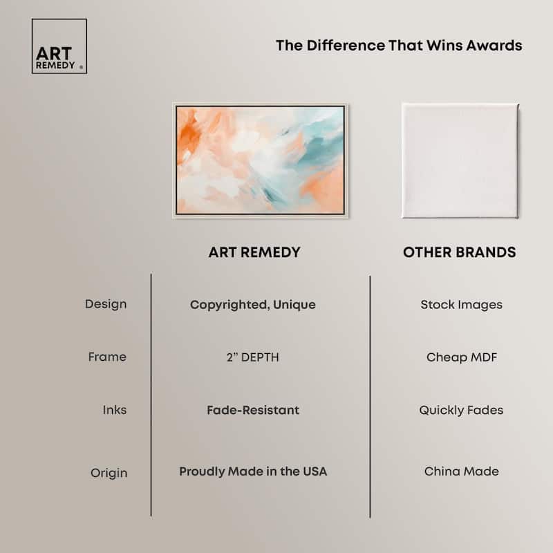 Sunrise Palette II Canvas by Art Remedy