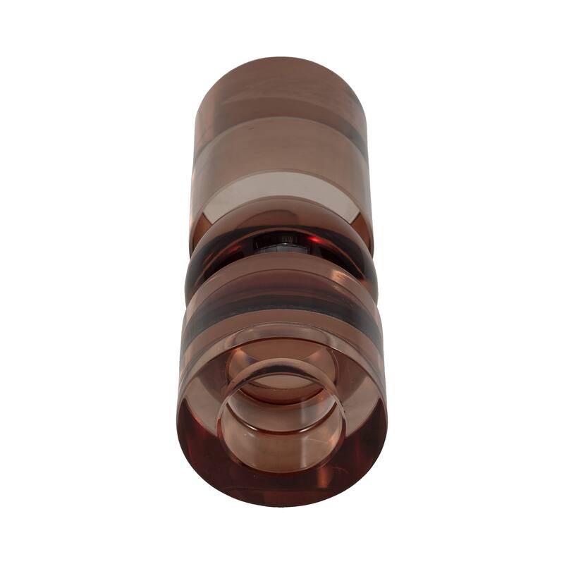 Candle Holder - Crystal Modern Cylinder Taper