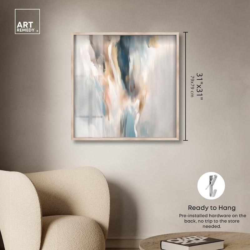 Gilded Gorge II Shadowbox by Art Remedy