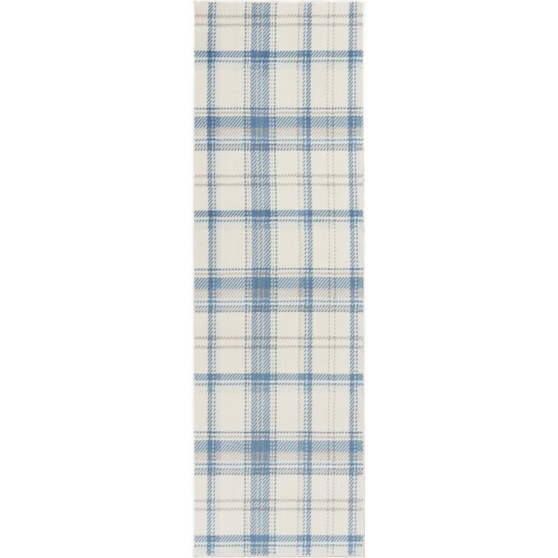 Power Loomed Traditional Area Rug - 90' X '27' X '0.5