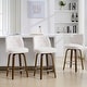 preview thumbnail 80 of 187, 26"/29" Swivel Counter Height Bar Stools, Counter Stools w/ Bentwood Legs