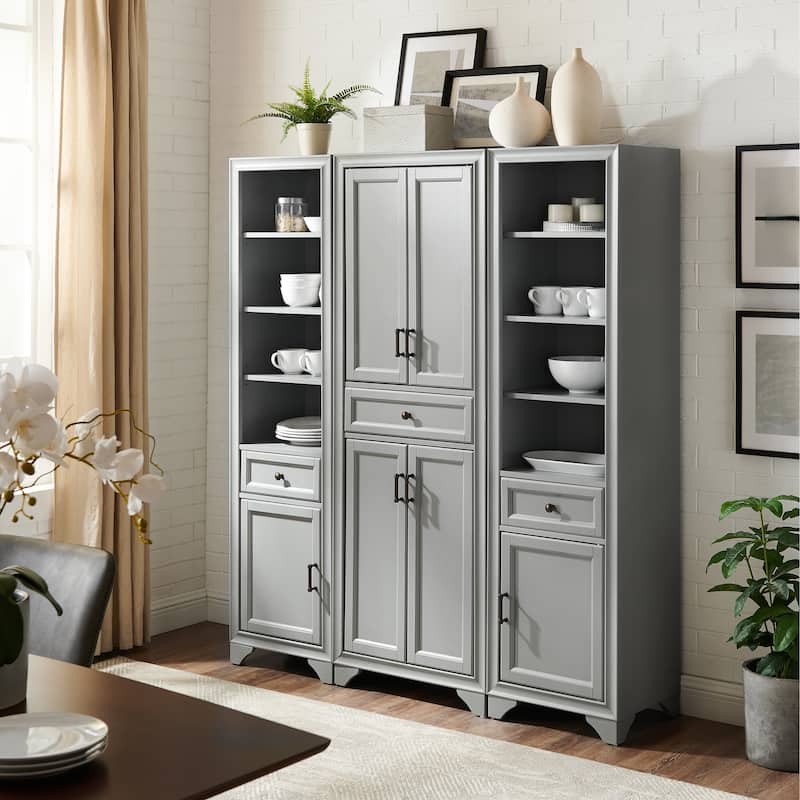 Crosley Tara 3Pc Pantry Set - 59.75 W x 15 D x 67.75 H