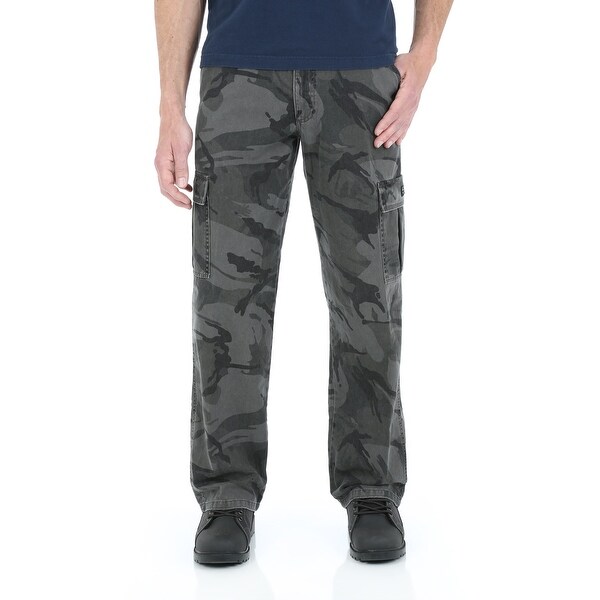 wrangler gray cargo pants