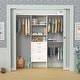 preview thumbnail 1 of 17, ClosetMaid SuiteSymphony 4-Drawer 25-Inch Closet Organizer