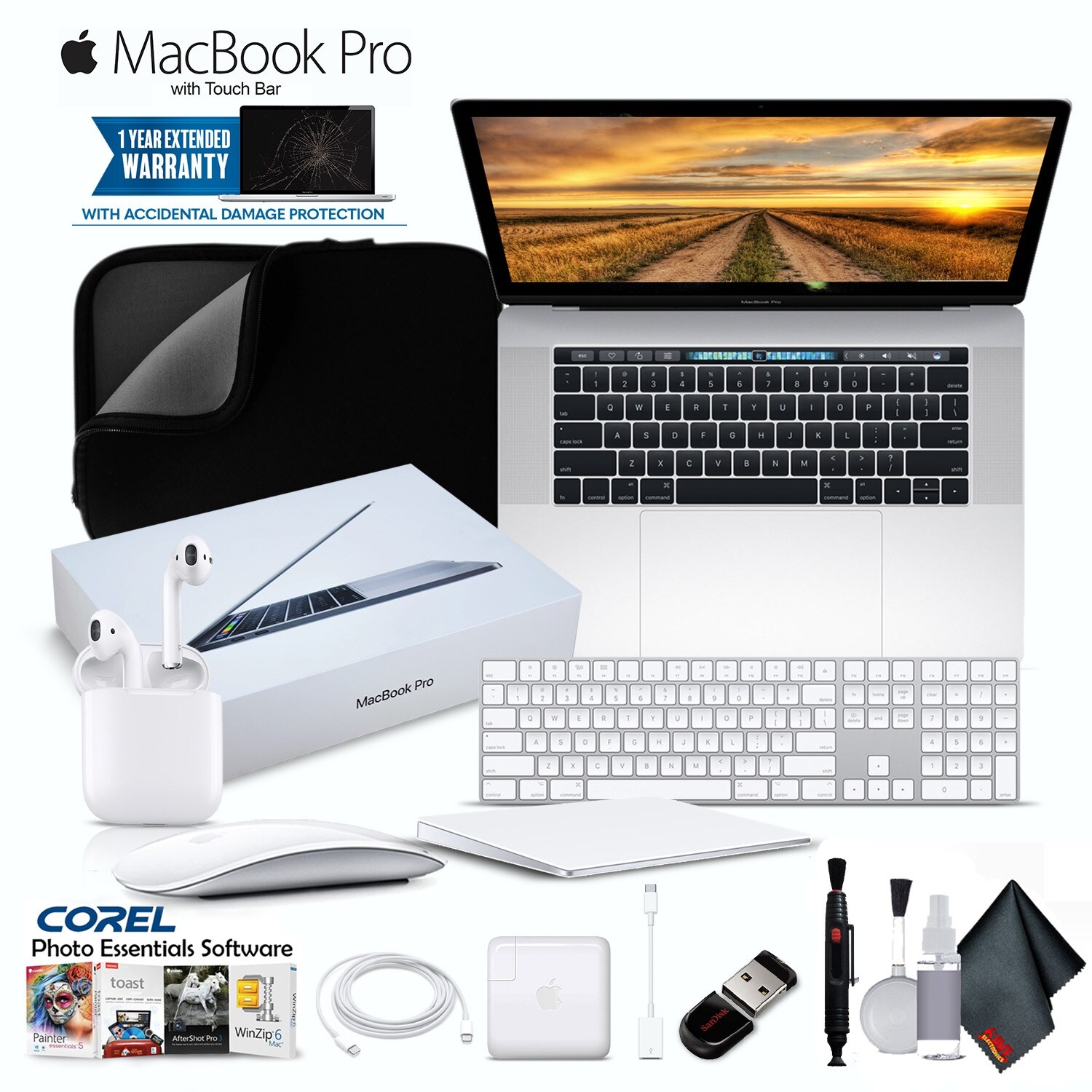 Shop Apple 15 4 Macbook Pro Laptop Retina Touch Bar 2 2ghz 6 Core Intel Core I7 16gb Ram 256gb Ssd Storage Silver Overstock 25481053