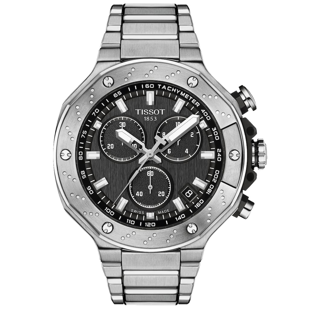 Tissot Men's T-Race Chronograph Black Dial Watch - T1414171105101 - 6 (36)