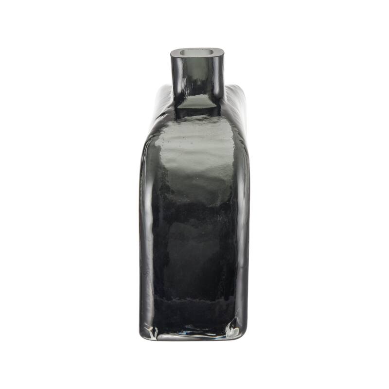 Elk Home Sellen Smoke Finish Glass 9 Inch Wide Vase