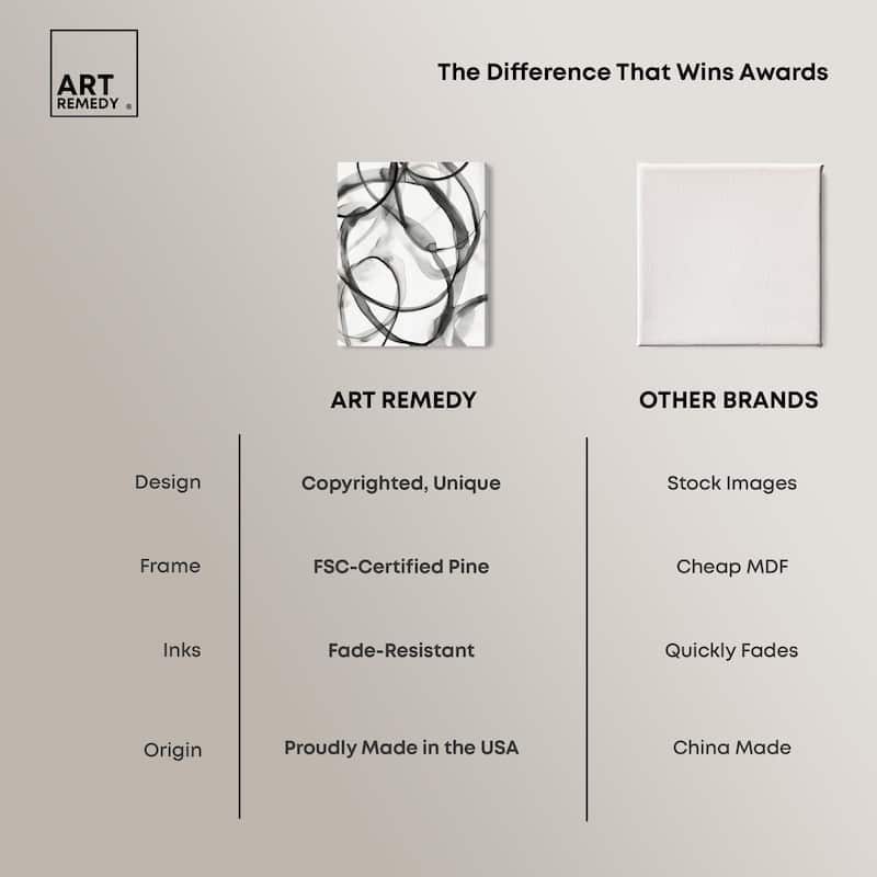 Dynamic Interplay I Canvas by Art Remedy, Gallery Wrapped