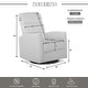 preview thumbnail 8 of 10, Evolur Reevo Glider Swivel