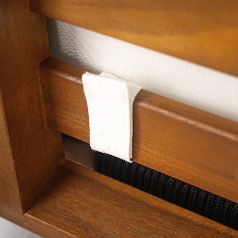 Christopher Knight Home - 7-Piece Acacia Outdoor Dining Table Set with Modern Handwoven Rope Chairs & Expandable Table