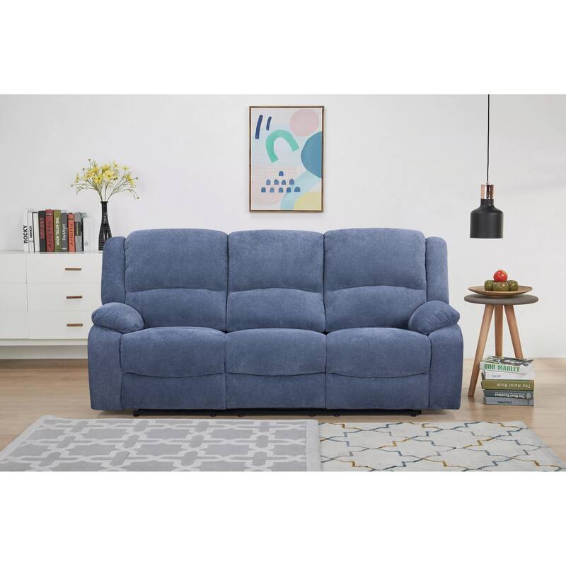 Roundhill Furniture Blitz Transitional Manual Reclining Sofa