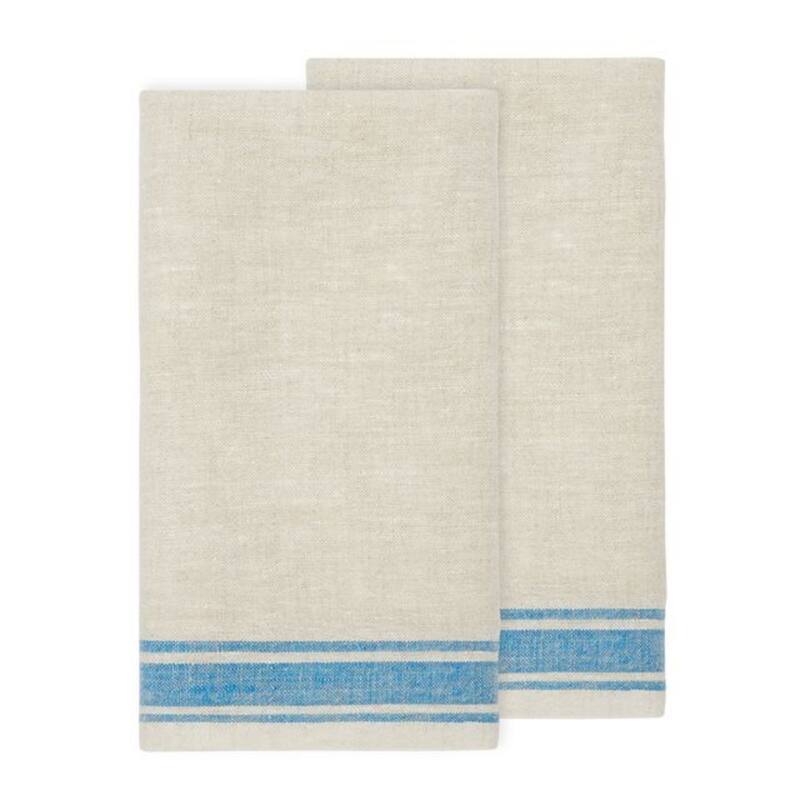 Caravan Easter Spring Towel - Set of 2 - Blue