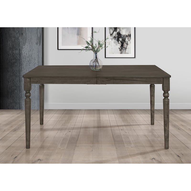 Clinton 7-pieces Dining Table and Chair - Table only - Taupe