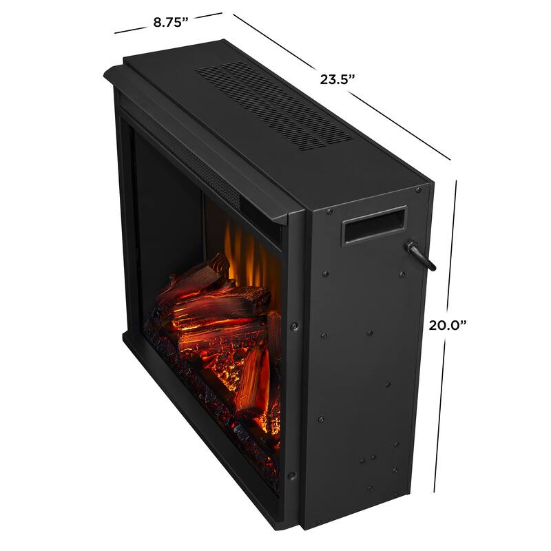 Lynette 56" TV Stand Electric Fireplace by Real Flame