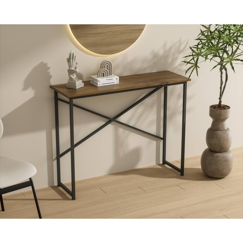 Tristan Console Table in Natural Driftwood