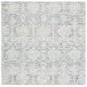 preview thumbnail 18 of 83, SAFAVIEH Handmade Metro Mizka French Country Wool Rug 6' Square - Dark Grey/Ivory - Square