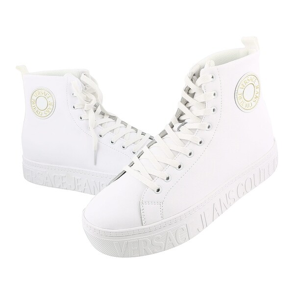 versace jeans high top sneakers