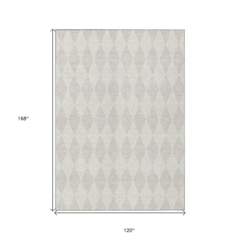 HomeRoots Geometric Transitional Rectangle Outdoor Rug