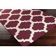 preview thumbnail 14 of 32, Hand-Woven Esme Moroccan Trellis Reversible Flatweave Wool Rug - 4' x 6'