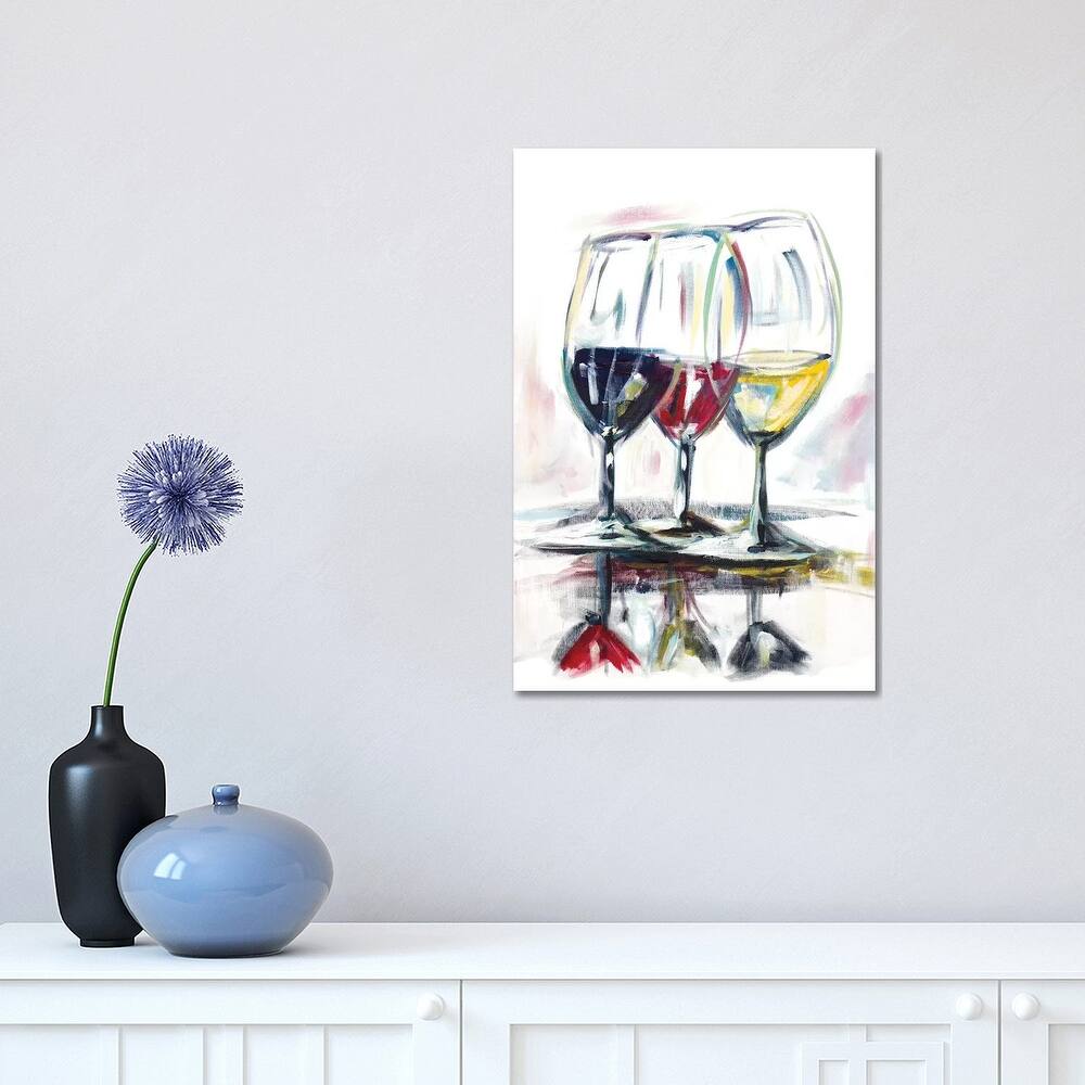 iCanvas "Time for Wine II" by Andy Beauchamp Canvas Print