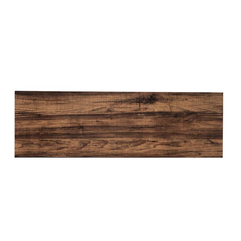 Davee 4-Tier Antique Walnut Color bookcases - 70*12.52*56.69inches