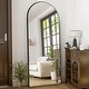preview thumbnail 57 of 74, Modern Arched Full Length Aluminum Alloy Floor Mirror Standing Mirror