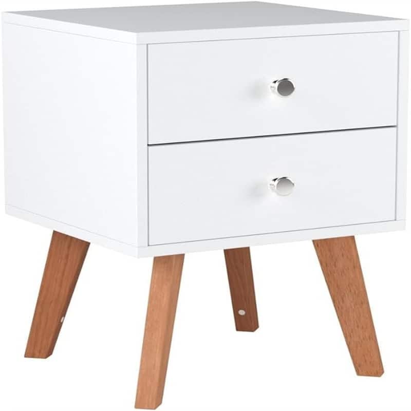 End Table with Storage 22 Inch with Drawers
