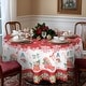 preview thumbnail 7 of 54, Ray Star Christmas tablecloth 52×70in Waterproof Festival - 52"×70"
