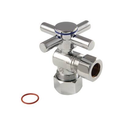 Kingston Brass Concord 2-3/16" Brass Angle Stop Valve - 1/2" and 5/8"