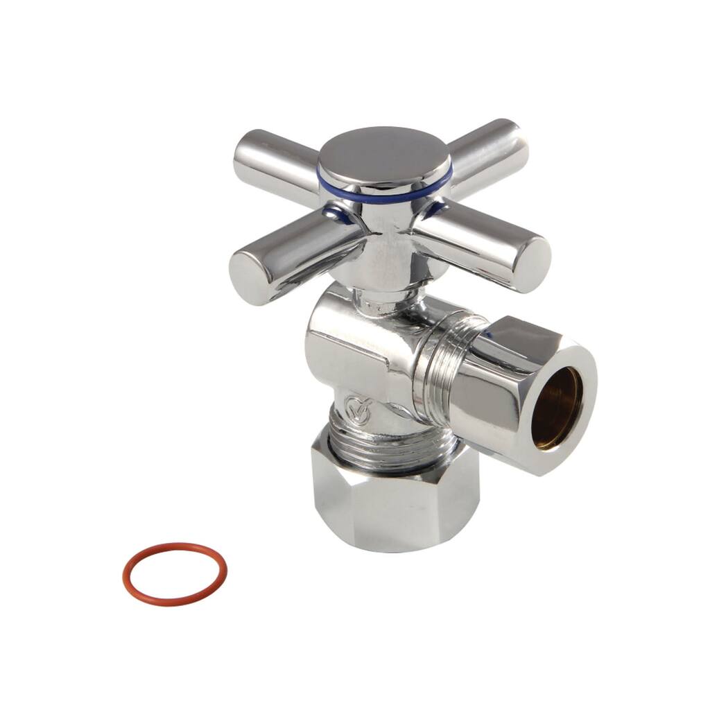 Kingston Brass Concord 2-3/16" Brass Angle Stop Valve - 1/2" and 5/8"