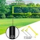 preview thumbnail 4 of 5, Outdoor Portable Volleyball Net System for Backyard, Beach, Lawn - Steel pole 1.25 inches 32*3 feet
