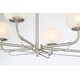 preview thumbnail 8 of 6, Minka Lavery 3796 Whitehall 6 Light 46" Long Linear Chandelier