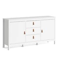 On Porch & Beyond 33673465 - - & Bed Bath with Den Sideboard Madrid Sale 2-Door - 3-Drawers
