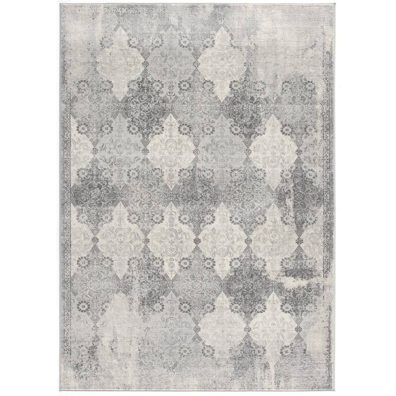 HomeRoots Moroccan Contemporary Rectangle Area Rug - 36 in. x 27 in. x 0.4 in.