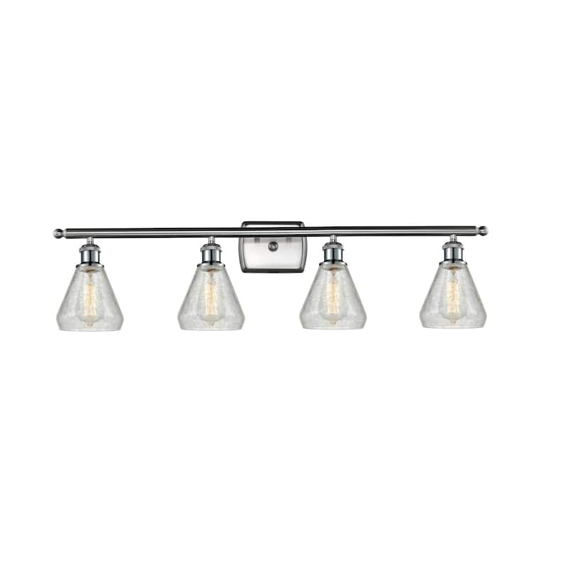 Innovations Lighting Conesus 4 Light 36" Wide Bathroom Vanity Light