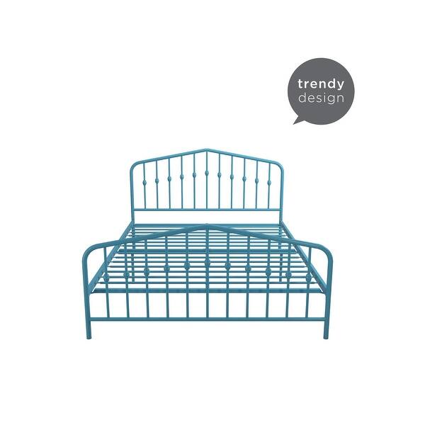Shop Black Friday Deals On Novogratz Bushwick Metal Bed On Sale Overstock 31772108