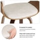 preview thumbnail 157 of 186, 26"/29" Faux Leather Swivel Bar Stools, Wood Counter Stool