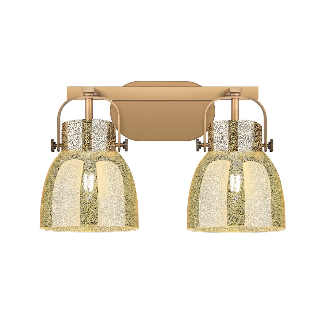 Innovations Lighting 423-2W-11-17 Pilaster II Bell Vanity Pilaster II